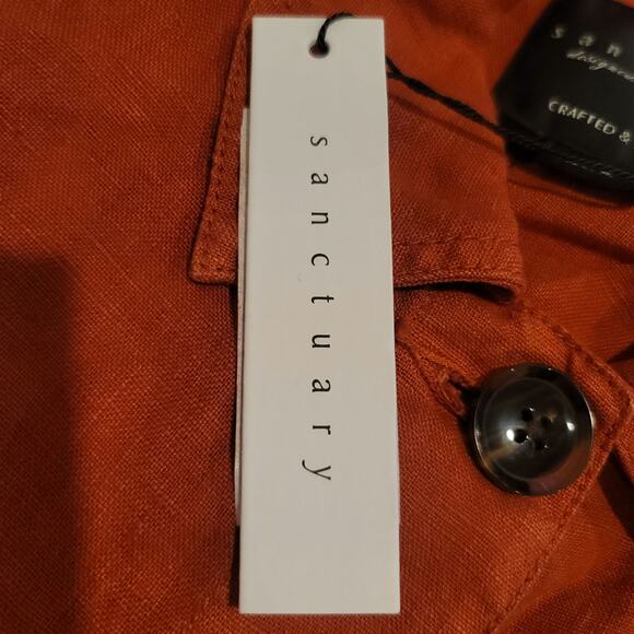 Sanctuary City Vest Button Front in Dusk NWT Size Small - Picture 4 of 5